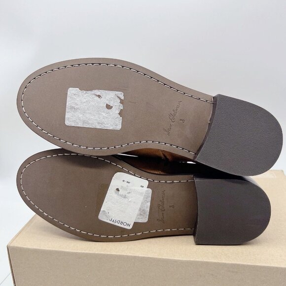 Sam Edelman Nolynn Women's Ankle Boots Booties Saddle Brown Suede Side Zip US 8 - Picture 9 of 13